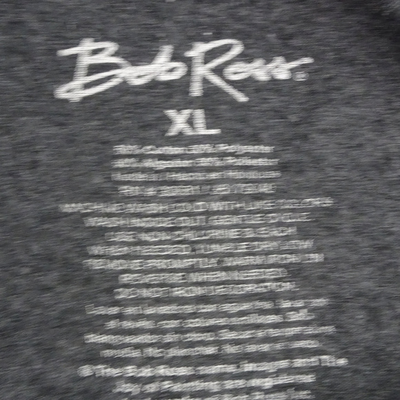 Bob Ross Gray "Ever Make Mistakes..." Gray Tee XL - Picture 4 of 4